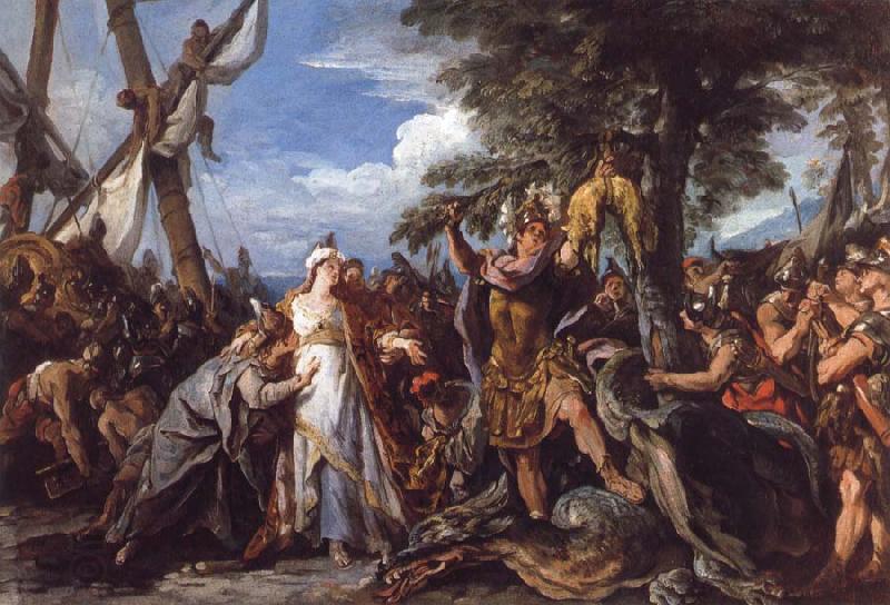 Jean-Francois De Troy The Capture of the Golden Fleece oil painting picture